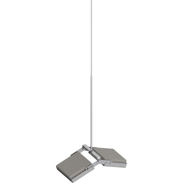 Rod holder (type B), V2A, for ridge area