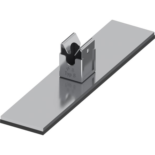 Leitungshalter, V2A, Ø 8 mm/Typ B