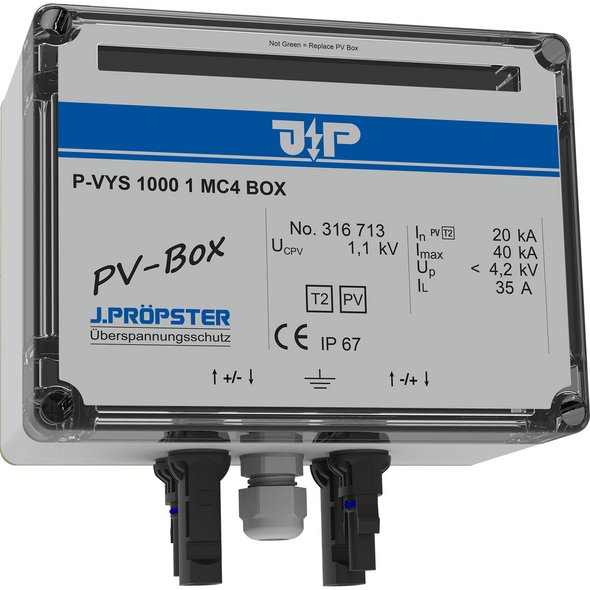Überspannungsableiter P-VYS 1000 1 MC4 BOX