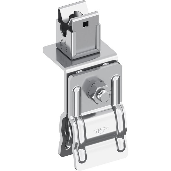 Dachleitungsstütze Alu-V2A, Ø 8 mm