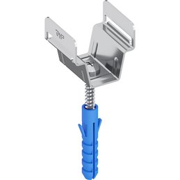 Flachbandhalter V2A, fl. 30 mm