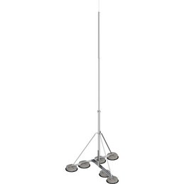 Air-termination pole-SET, free-standing
