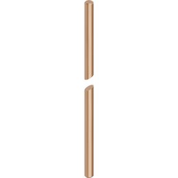 Rod as air-termination/earth lead-in rod