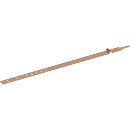 Rastschelle Cu, mit Sicke Ø 8 mm