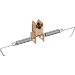 Roof conductor holder, Cu, Ø 8 mm type A