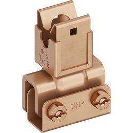 Leitungshalter, V2A-Cu, Ø 8 mm/Typ B
