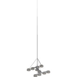 Fangmast-SET, freistehend, 8,0m
