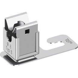Roof conductor holder, V2A, Ø 8mm type B