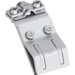 Gutter clamp, St/tZn, Ø 8-10 mm