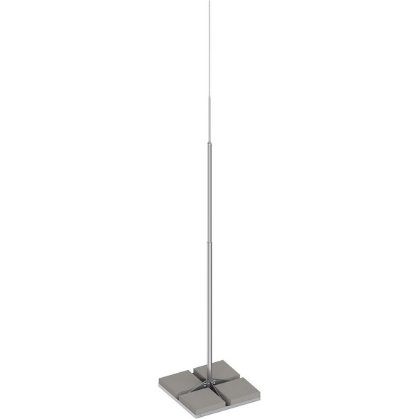 Fangmast-SET, freistehend, 4,0m