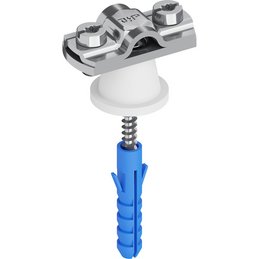 Leitungshalter V2A-PA6, Ø 8-10 mm