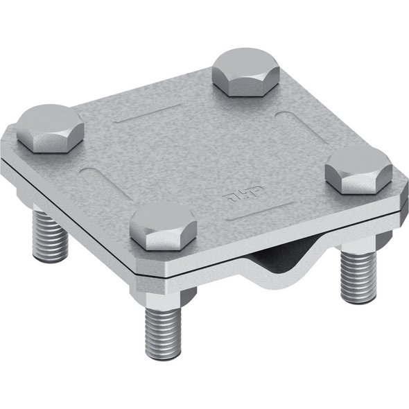 Kreuzverbinder St/tZn, 70x70, 2-teilig