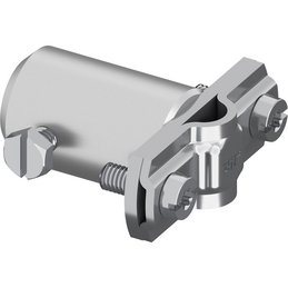 Befestigungsbuchse, Alu, für Ø 16 mm GFK