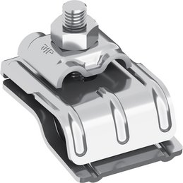 Gutter terminal-clamp DUO, V2A