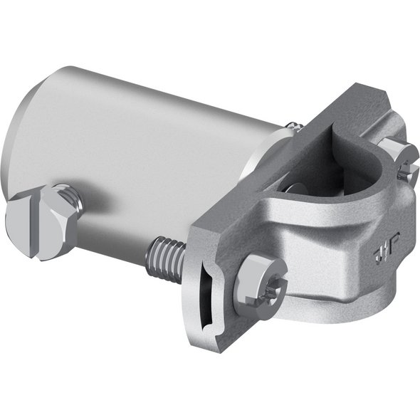 Befestigungsbuchse, Alu, für Ø 16 mm GFK