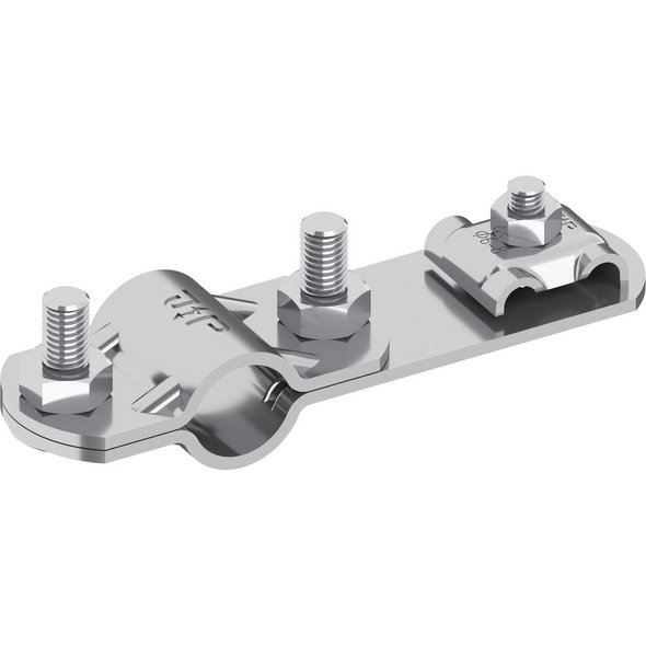 Tiefenerderanschlussklemme V4A, Ø 25 mm