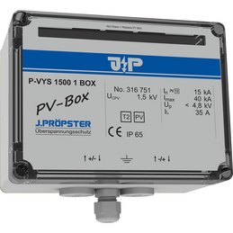 Überspannungsableiter P-VYS 1500 1 BOX