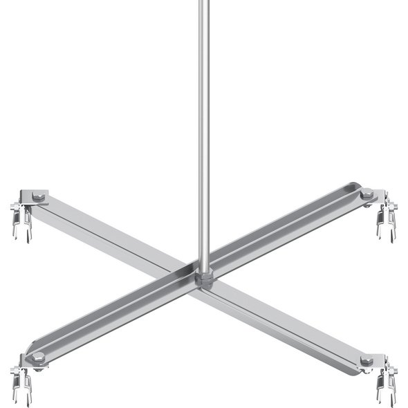 Befestigungskreuz, V2A, für RIB-ROOF 500