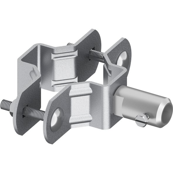 Rohrschelle, St/tZn-V2A, 1 1/4"-2"