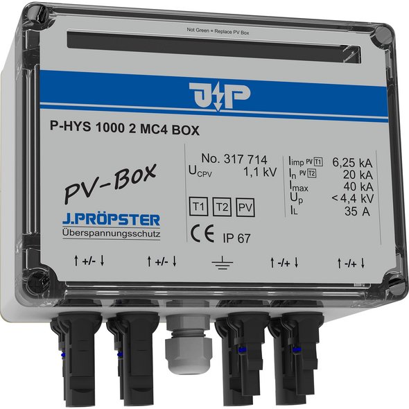 Kombiableiter P-HYS 1000 2 MC4 BOX