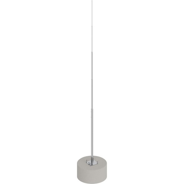 Fangmast, V2A-Alu, Höhe 6,0 m, 3-teilig