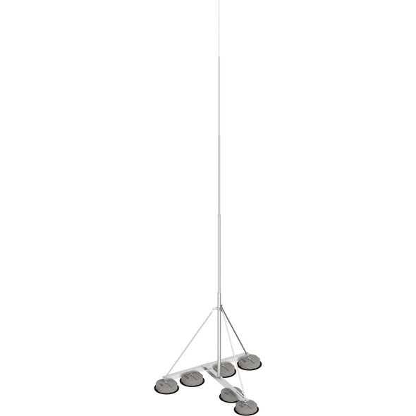 Teleskop-Fangmast, Alu, bis Höhe 6,5 m