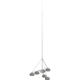 Teleskop-Fangmast, Alu, bis Höhe 6,5 m