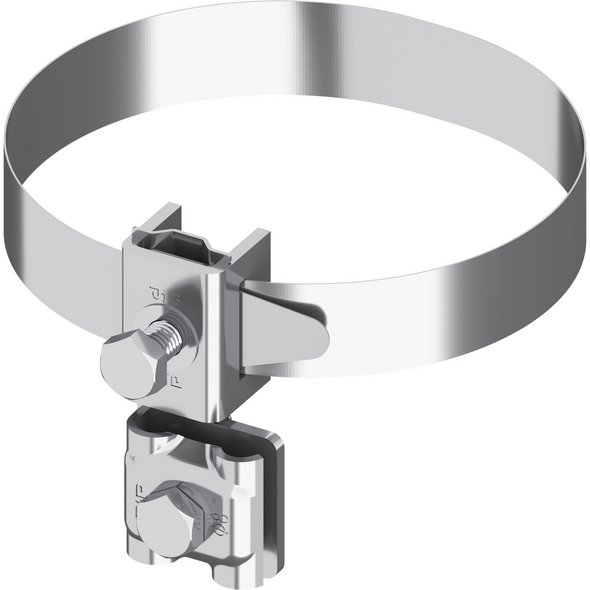 Band-Erdungsschelle V2A, 3/4" - 6"