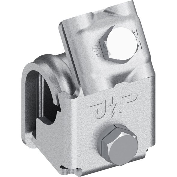 Gutter clamp IDEAL, St/tZn, Ø 6-8 mm