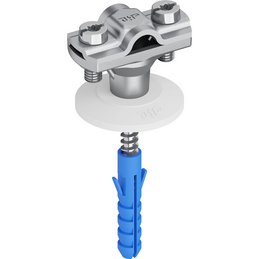 Leitungshalter ZP-St/tZn, Ø 8-10 mm
