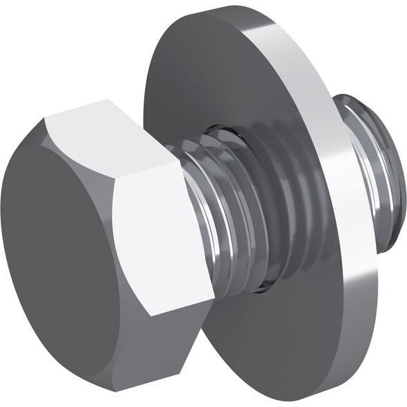 Schrauben-SET 05, Edelstahl V4A, M16x25