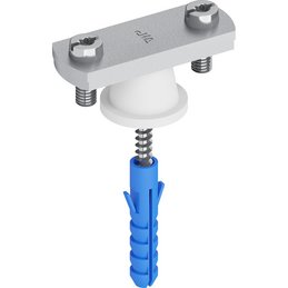 Flachbandhalter St/tZn, fl. 30 mm