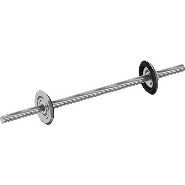 Wanddurchführung V4A, verstellbar, M16