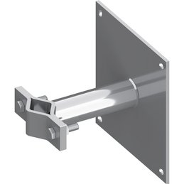 Wandhalterung, V2A, für Fangmast Ø 60 mm