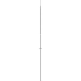 Air-termination pole 5.0 m, 2-part