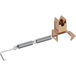 Roof conductor holder, Cu, Ø 8 mm type A