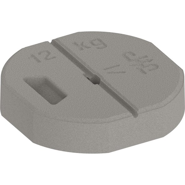 Betonsockel, 12 kg, Ø 335 mm