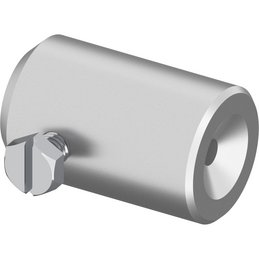 Befestigungsbuchse, Alu, für Ø 16 mm GFK