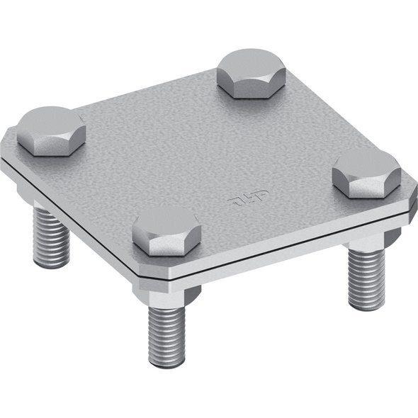 Kreuzverbinder St/tZn, 70x70, 2-teilig