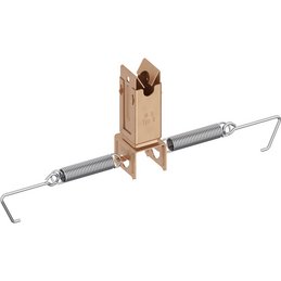 Roof conductor holder, Cu, Ø 8 mm type B