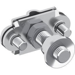 Vario-Trennklemme V4A, fl. 40 / Ø 8-10mm