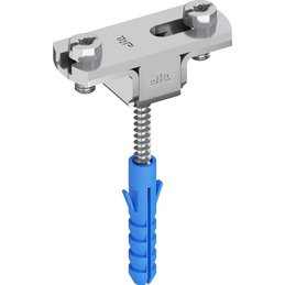 Flachbandhalter V2A, fl. 30 mm