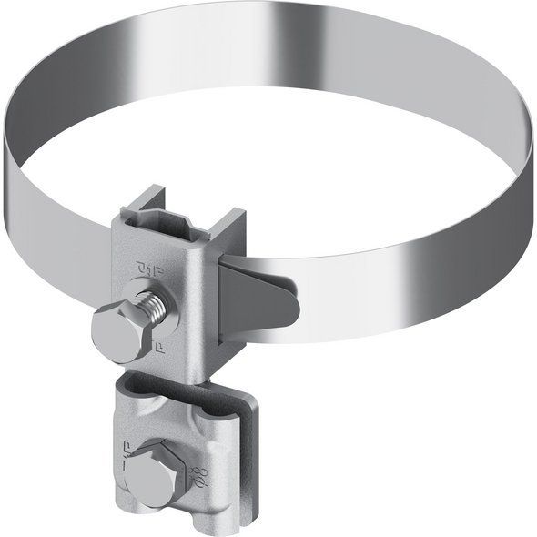 Band-Erdungsschelle St/tZn, 3/4" - 6"