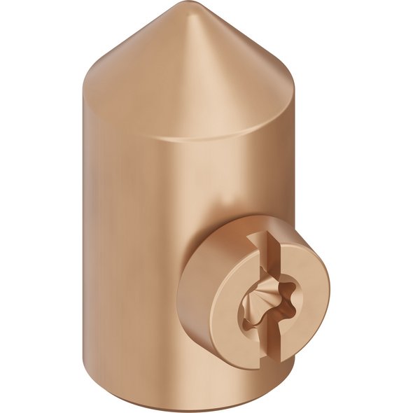 Air-termination cap, Cu, Ø 8 mm