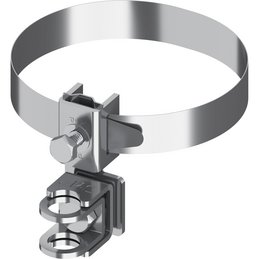 Bandschelle V2A, bis Ø 300 mm