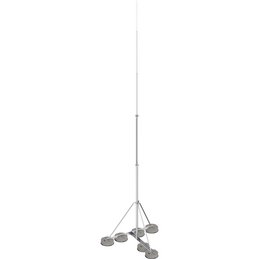 Air-termination pole-SET, free-standing