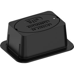 Earth electrode inspection housing, cast