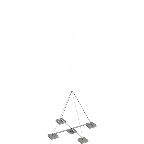 Fangmast-SET, freistehend, 12,0m