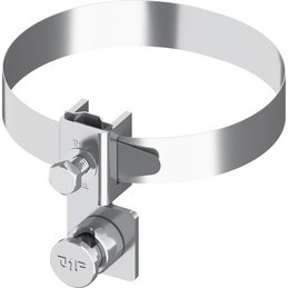 Bandschelle V2A, bis Ø 300 mm