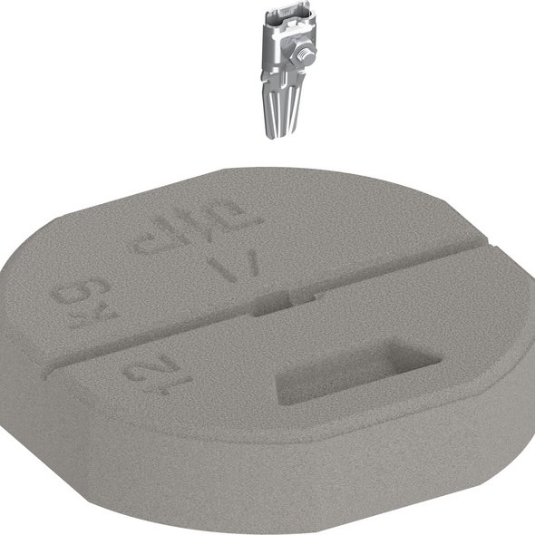 Betonsockel, 12 kg, Ø 335 mm